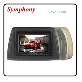 Symphony 7 inch Headrest Monitor with USB - SY-730USB