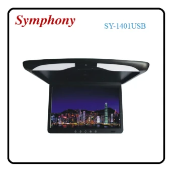 Symphony 14" FLIP DOWN LED BACKLIGHT MONITOR - SY-1401USB